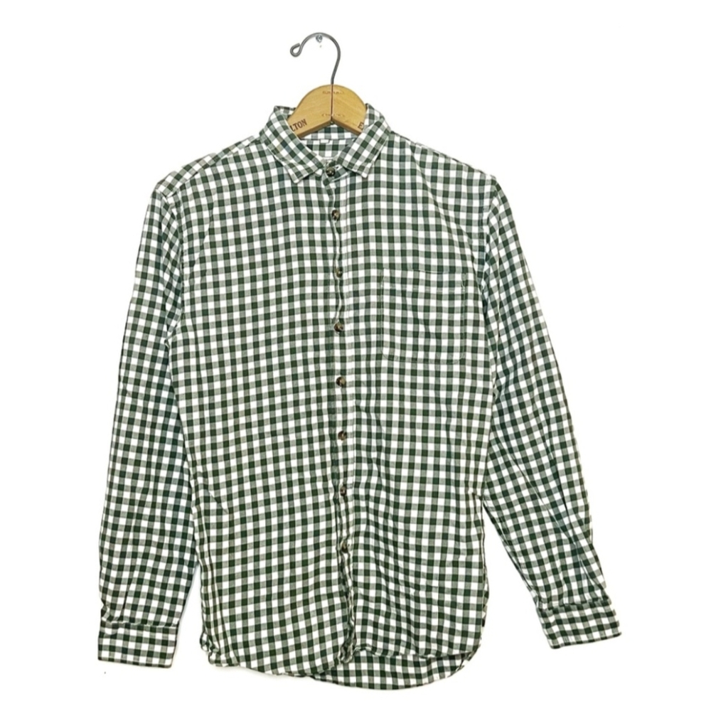 Frank & Oak | Green Chequered Button Up